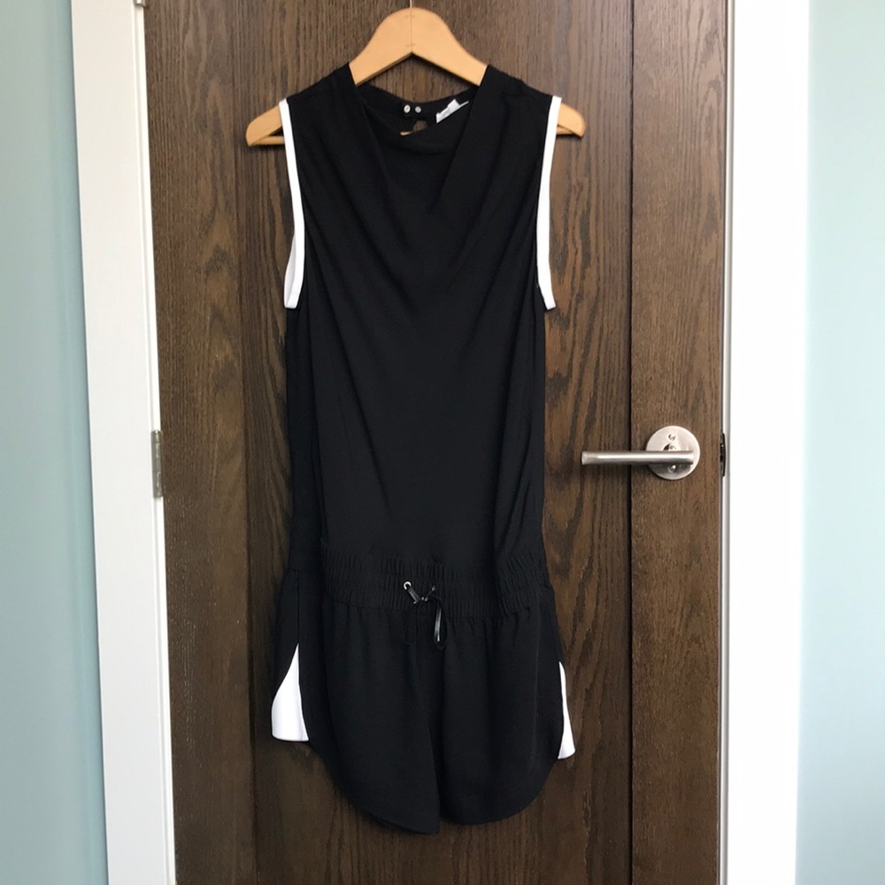 Helmet Lang - Open-Back Romper - image 1